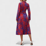Bianca - Kleid mit Animal-Print