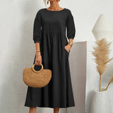 MARISSA | ELEGANTES UND FIGURENTONENDES KLEID