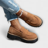 Lora | Runde Casual-Mokkasins