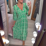 Aada - Boho-Musterkleid