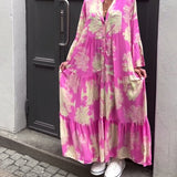 Eini - Langes Kleid mit Ärmeln