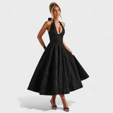 Efi - Strukturierte Midi-Kleid