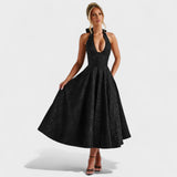 Efi - Strukturierte Midi-Kleid