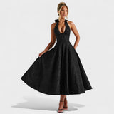 Efi - Strukturierte Midi-Kleid