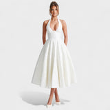 Efi - Strukturierte Midi-Kleid