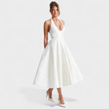 Efi - Strukturierte Midi-Kleid