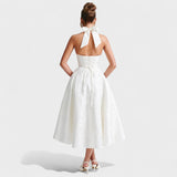 Efi - Strukturierte Midi-Kleid