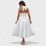 Efi - Strukturierte Midi-Kleid