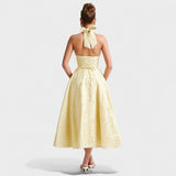 Efi - Strukturierte Midi-Kleid