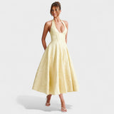 Efi - Strukturierte Midi-Kleid