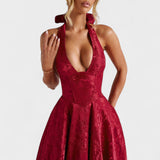 Efi - Strukturierte Midi-Kleid