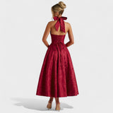Efi - Strukturierte Midi-Kleid