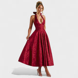 Efi - Strukturierte Midi-Kleid