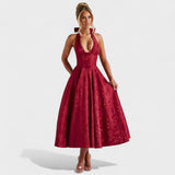 Efi - Strukturierte Midi-Kleid