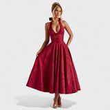 Efi - Strukturierte Midi-Kleid