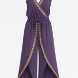 Lorena - Kleid mit goldenen Details