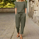 Iida - Stilvolles Zweiteiliges Entspannungsoutfit