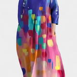 Ana - Leichtes Kleid mit Muster