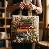 Cartera Artesanal - Motivo Floral