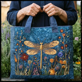 Cartera Artesanal - Libélula Dorada