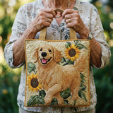 Cartera Artesanal - Golden Retriever