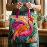 Cartera Artesanal - Flamenco Arcoíris