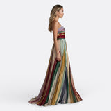 Lise - Trägerloses langes Kleid