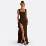 Vitória - Maxi Kleid Offiziell Elegant mit Offenem Rücken