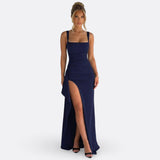 Vitória - Maxi Kleid Offiziell Elegant mit Offenem Rücken