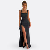 Vitória - Maxi Kleid Offiziell Elegant mit Offenem Rücken