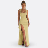 Vitória - Maxi Kleid Offiziell Elegant mit Offenem Rücken