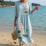 Aava - Elegantes Maxi-Kleid