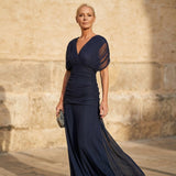 Anu | Elegantes Blaues Kleid