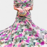 Luana - Stilvolles V-Ausschnitt Kleid