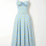 Júlia - Elegantes Midi Kleid