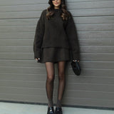 Lara - Herbstliches Strickoutfit