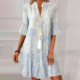 Aada - Boho Elegantes Kleid