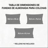Funda de Cojín Acolchada - Velada Helada