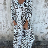 Aada - Maxi Kleid Leopardi