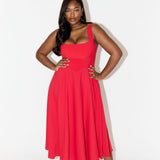 Amélia - Zeitloses Midi-Kleid