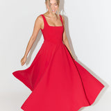 Amélia - Zeitloses Midi-Kleid