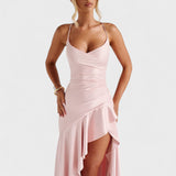 Samira - Maxi Kleid Rosa