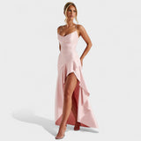 Samira - Maxi Kleid Rosa