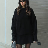 Lara - Herbstliches Strickoutfit
