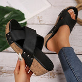 Aamu Wedge Sandalen