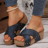 Aamu Wedge Sandalen
