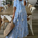 LUNA | BOHO-STIL MIDI-KLEID OHNE MÜHE