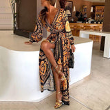 Faye - Boho-muster Kleid